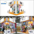 Portable Event Messestand Design-Services, einfache Standanzeige